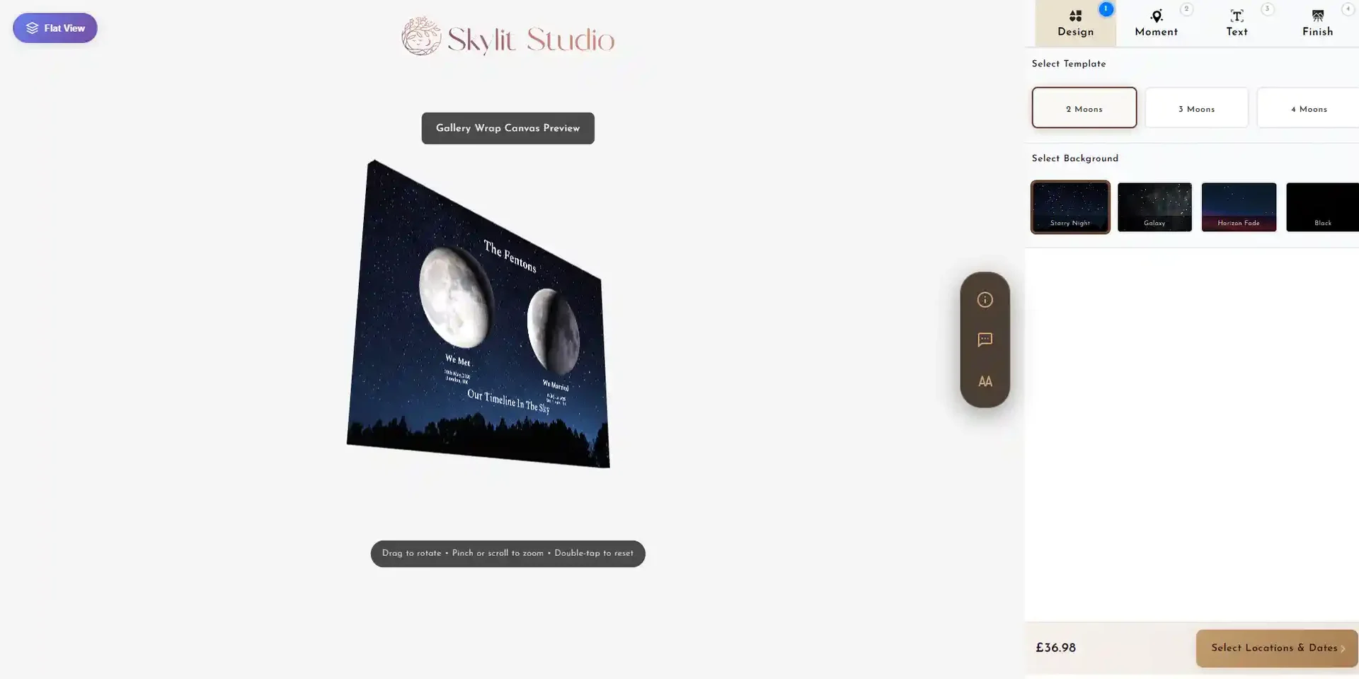 Multi-Moon Configurations